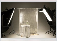 Champagne Curtain Backdrop