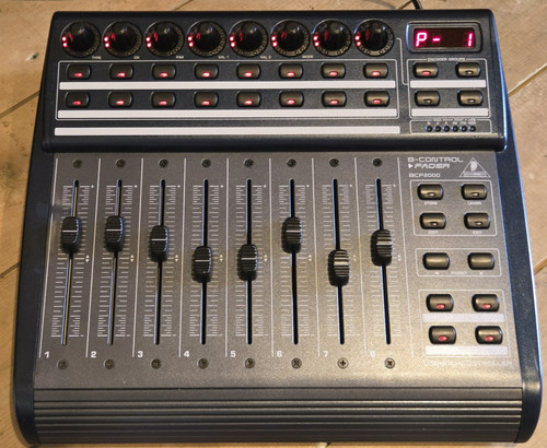 Behringer bcf2000 control - behringer, b-control