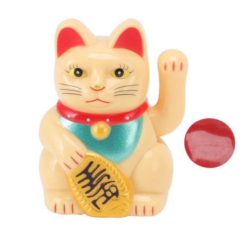Chinese lucky cat solar - solar, waving