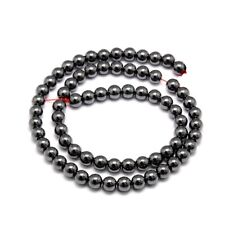 Hematite Gemstone Round Beads