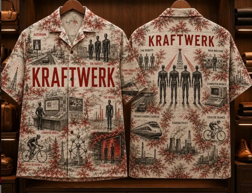 Retro kraftwerk electronic - kraftwerk,