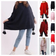 Ladies Round Neck Batwing