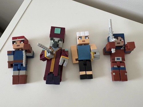 Minecraft figures bundle 4 - minecraft,