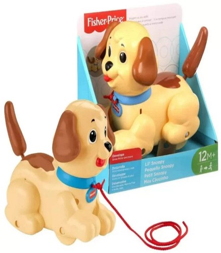 Fisher price lil - snoopy, pull