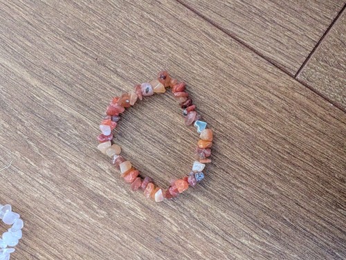 Handmade gemstone bracelet - handmade,