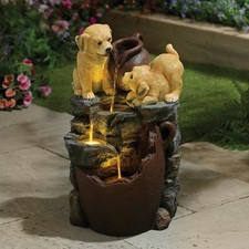 Solar Puppy Water Feature �