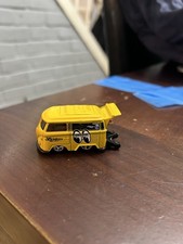 Hot Wheels - Kool Kombi Mooneyes Yellow- Diecast Collectible - 1:64 Scale - USED