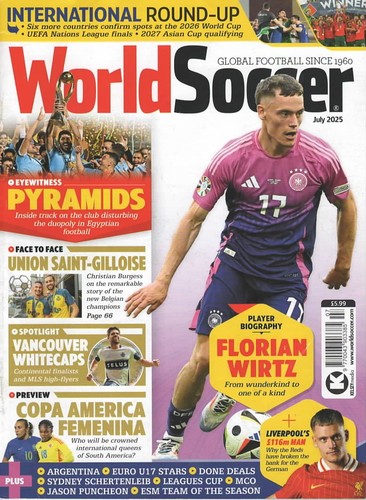 World soccer magazine - soccer,