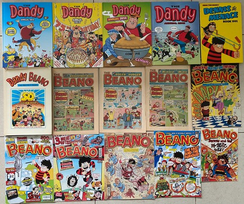 Dandy annuals books - books,