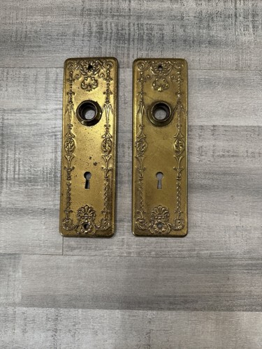 Antique ornate brass - antique, door