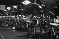 F008105 British aircrafts Miles Master II in factory 1942