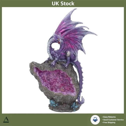 Mystical amethyst dragon geode - amethyst,
