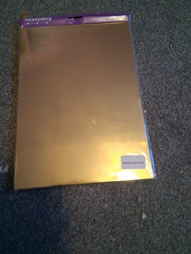 Hunkydory gold mirri - mirri, card,