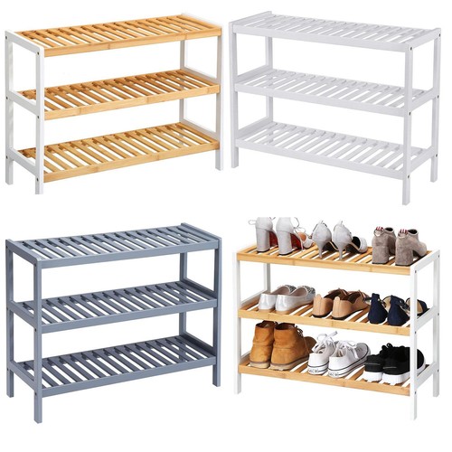 Tier natural wooden bamboo - 3,