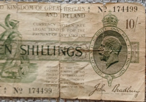 England kgv 1918 bradbury - kgv,