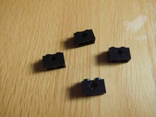 Lego 4 x 32064 Technic Brick 1 x 2 with Axlehole Black (4233487)