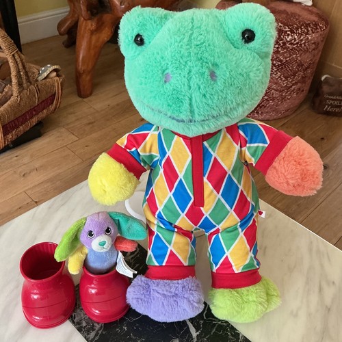 Build bear colourblock frog - bear,