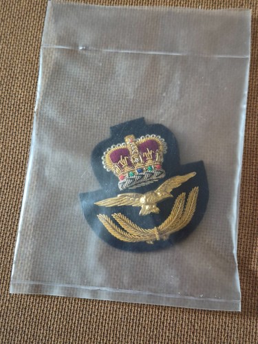 Raf officer bullion cap - raf, officer's