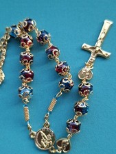 Catholic cross rosary bracelet - catholic,