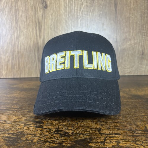 Breitling black adjustable cap - breitling,