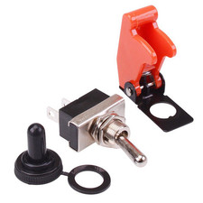 Toggle Switch with Red