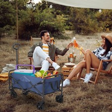 Foldable Garden Cart Trolley