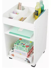 GLTC White Under Desk Storage