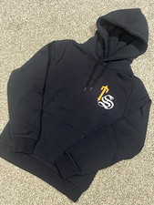 Trapstar 3d Script Hoodie Black Orange - Size S