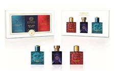 VERSACE Eros, Dylan Blue & Eros Flame MINI GIFT SET Brand New
