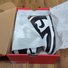 Nike Dunk Hi Retro Black And White Panda Trainers UK Size 8.5 Brand New. not 8 9