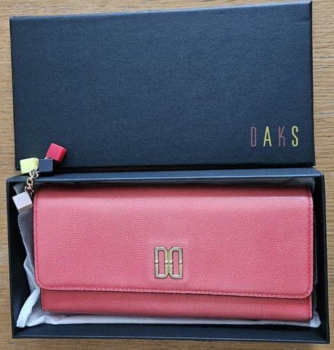 Daks long wallet coral - long,