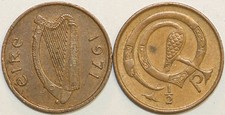 1971 to 1982 Irish Bronze