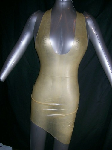 Rubber latex dress fetish - rubber,