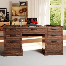 Rustic Brown Wood Executive