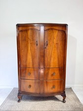 Mid Century Retro Vintage Tallboy Wardrobe Cupboard 