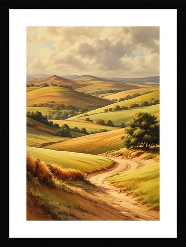Tranquil rolling hills - tranquil,