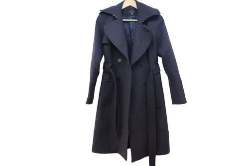 Karen millen wool blend navy - blend,