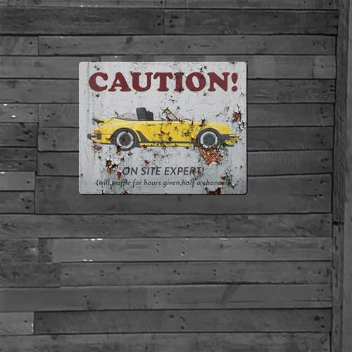 Man cave metal sign pub - sign,