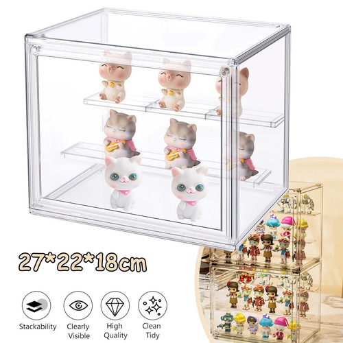 Acrylic display case - acrylic, tier