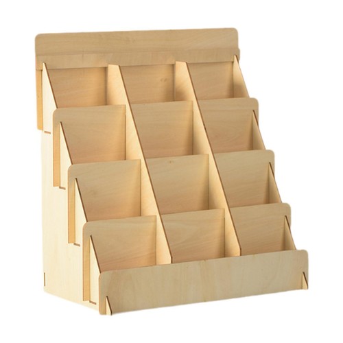 Wooden greeting card - wooden,