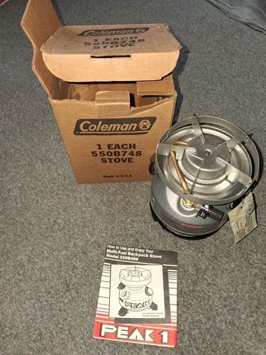 Coleman 550b peak - 1, stove