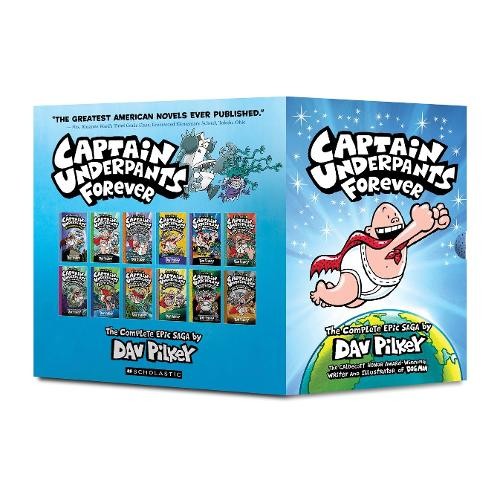 Captain underpants forever box - captain,