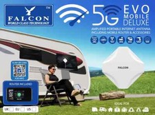 Falcon EVO MOBILE Deluxe–Portable 5G Amplified Antenna+1800Mbps 5G Router
