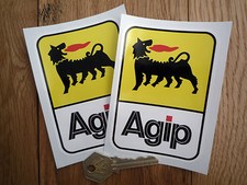 AGIP Stickers Later Style Tall