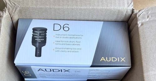 Audix cardioid dynamic kick - d6,