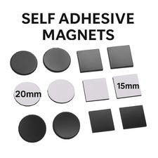 Self Adhesive Magnetic Discs