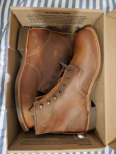 Red wing shoes - red,