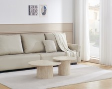 Coffee table set round - coffee,