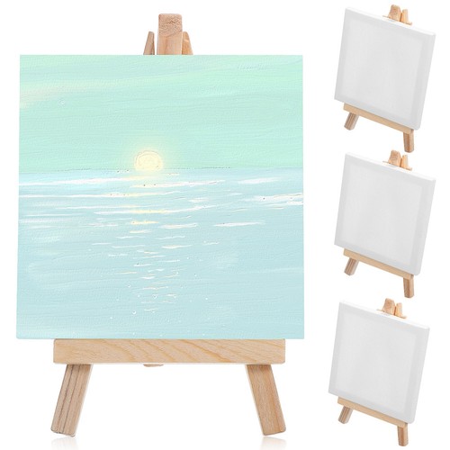 Compact miniature easel and - compact,