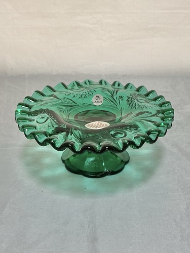 Fenton emerald green glass - emerald,